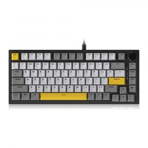 Wired Gasket Mechanical Keyboard with Volume Knob