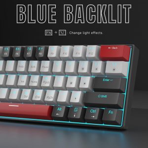 Blue Clicker N-Key Rollover Gaming Keyboard - Image 4